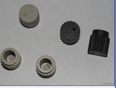 ２号电位器旋扭塑料帽